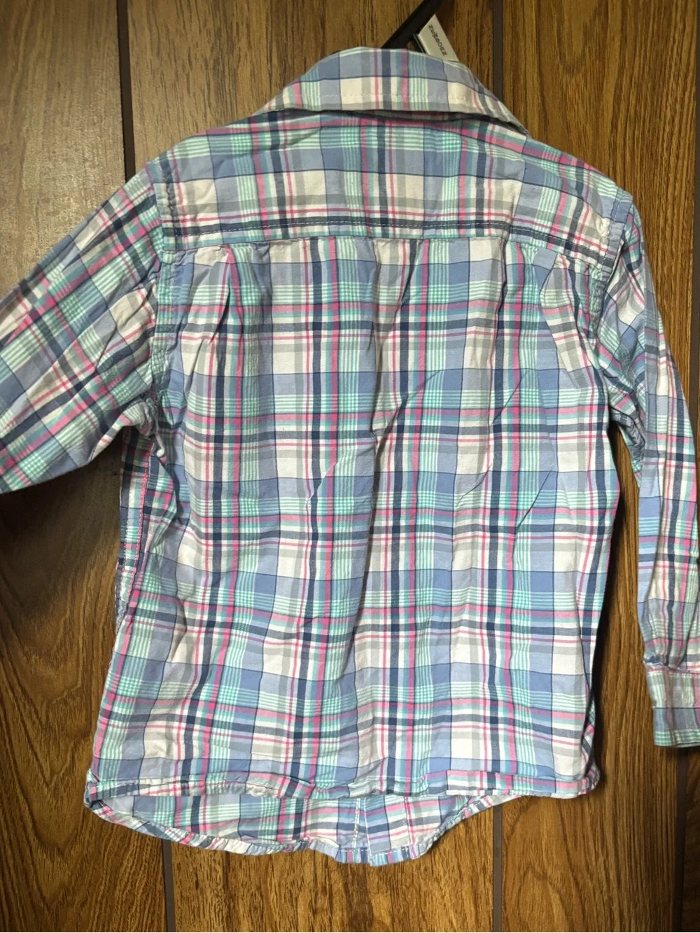 The Children’s Place Plaid Button-Up Shirt | Toddler Boys 2T